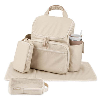 Mochila Maternidade Skip Hop Next Forma Aveia - Design Moderno e Versátil